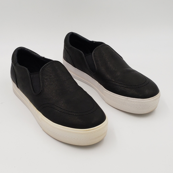 ASH "Jungle" Black Leather Platform Sneaker - Picture 7 of 16